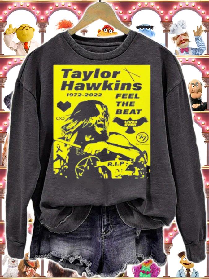 Taylor Hawkins 1972-2022 feel the beat shirt t-shirt