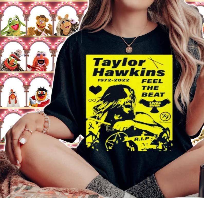 Taylor Hawkins 1972-2022 feel the beat shirt t-shirt