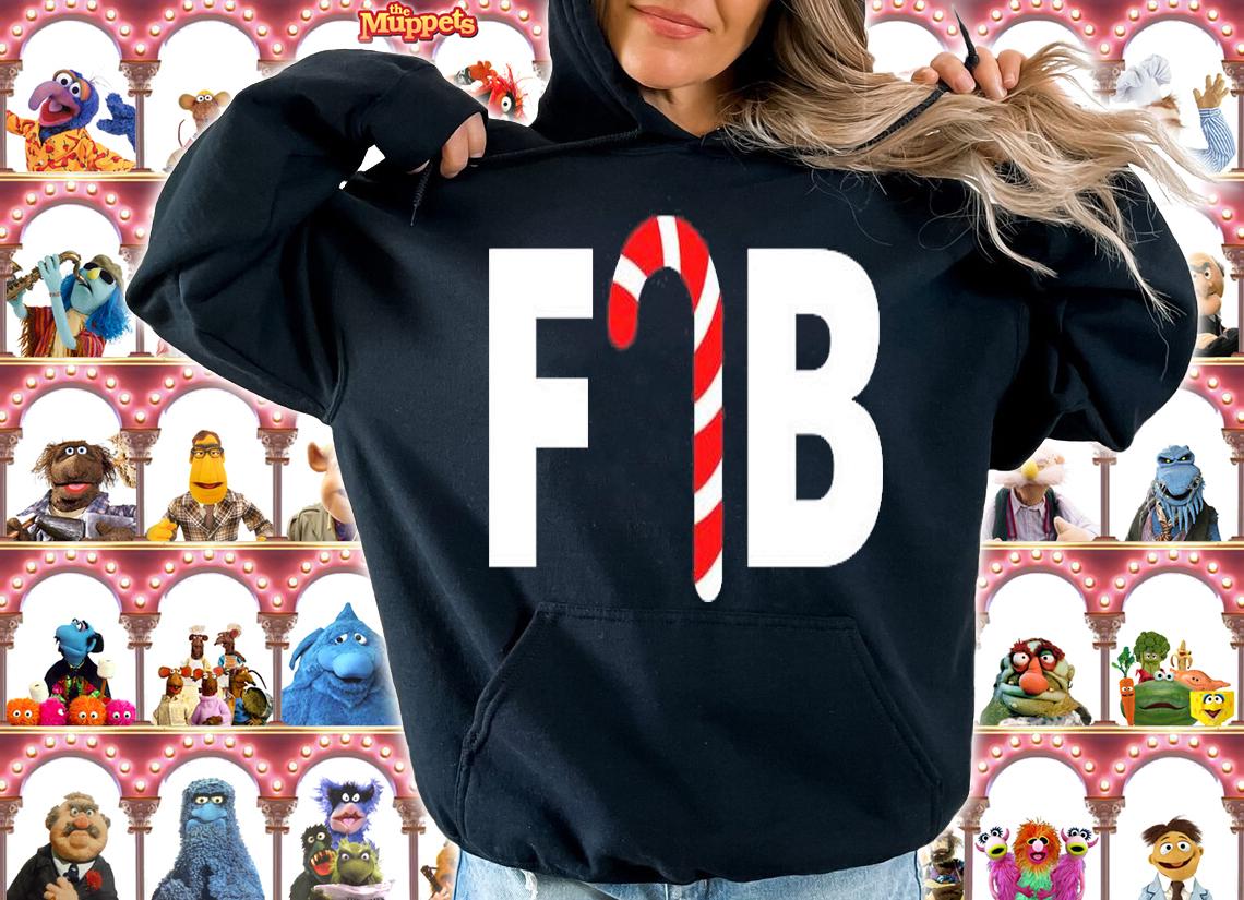 FJB Candy Cane Happy Christmas T-Shirt t-shirt hoodie