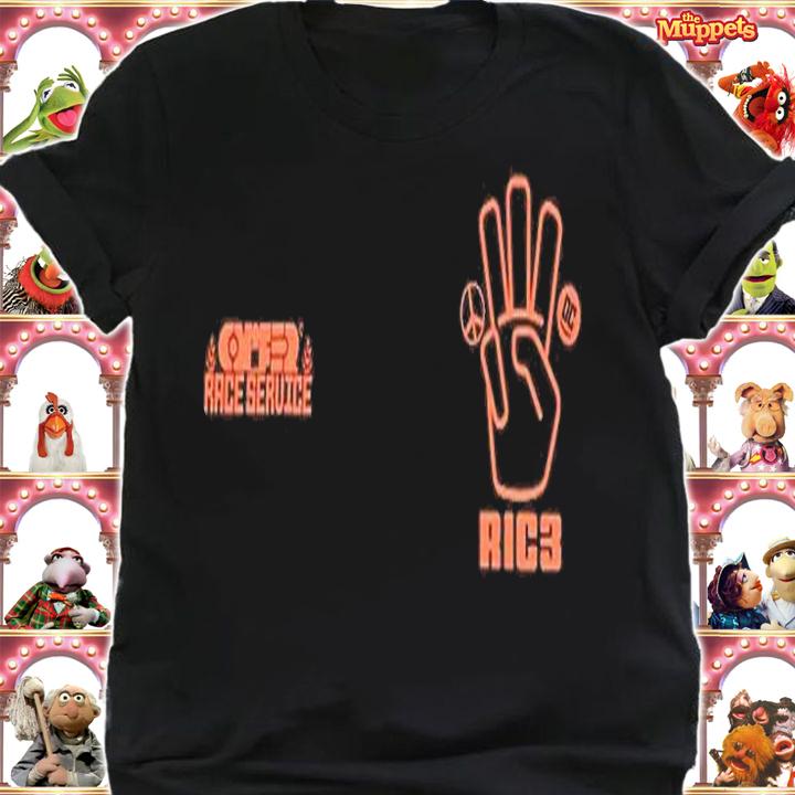 Funny Race Service Ric3 T-Shirt t-shirt
