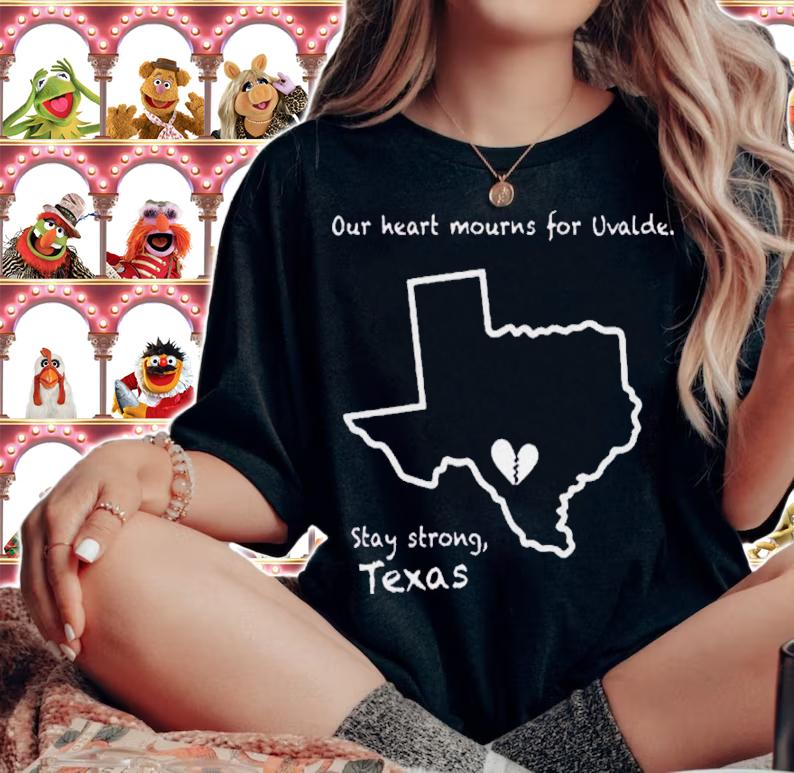 Our Heart Mourns For Uvalde Stay Strong Texas Shirt Shirt t-shirt
