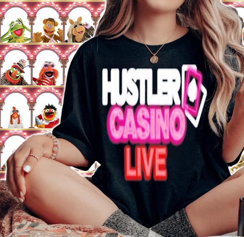 Pokerrags Dgaf Hustler Casino Live Shirt t-shirt woman shirt