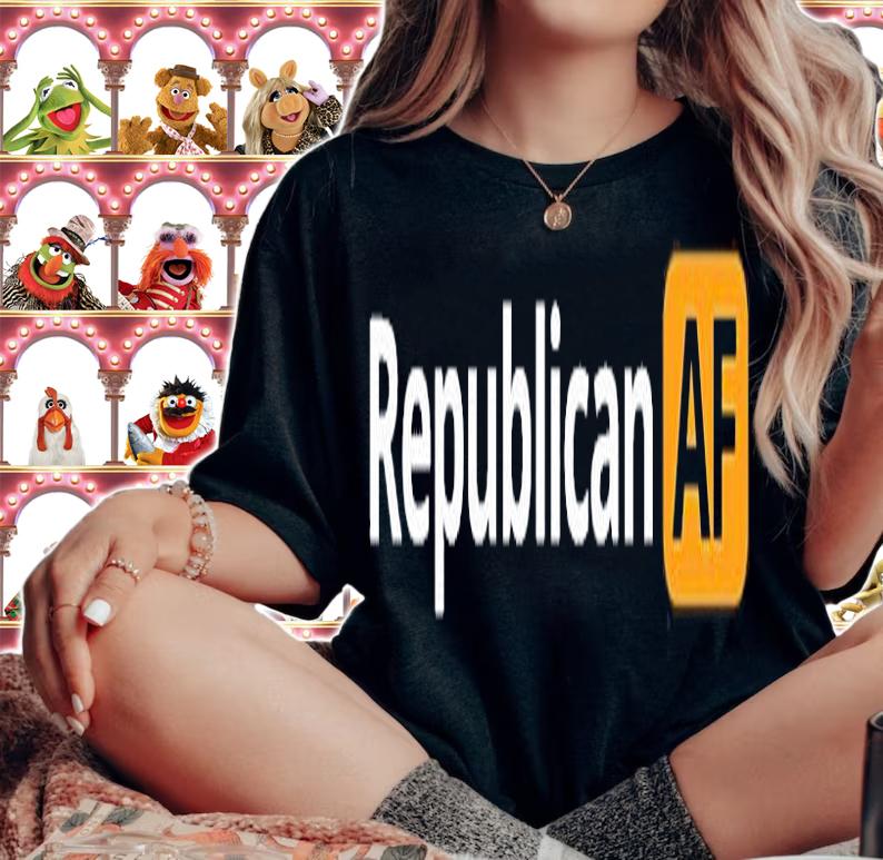 Republican AF t-Shirt t-shirt woman shirt