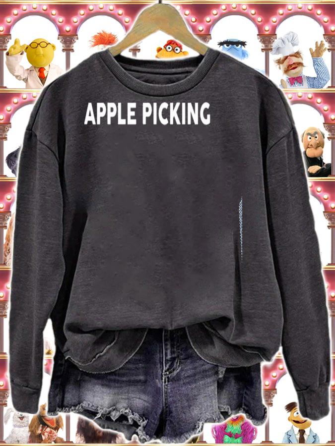Shirt That Says Apple Picking Simple Thanksgiving T-shirt t-shirt sweatshirt