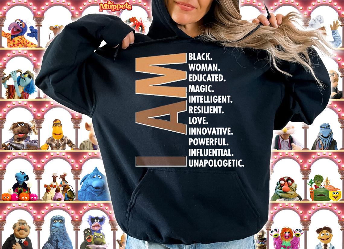 I Am Black Woman Educated Black History Month T-Shirt t-shirt hoodie
