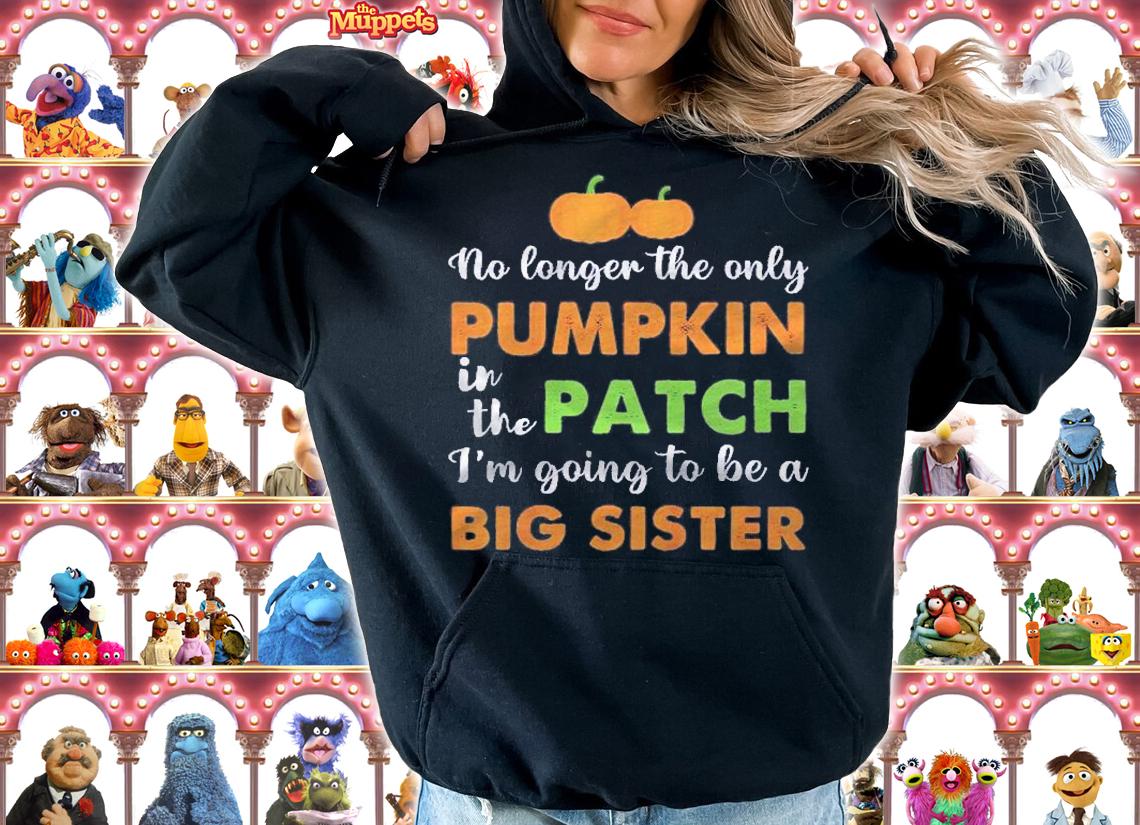 Kids Big Sisters Funny Halloween Pregnancy Announcement shirt t-shirt hoodie