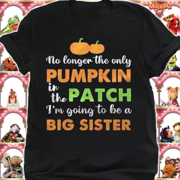 Kids Big Sisters Funny Halloween Pregnancy Announcement shirt t-shirt shirt
