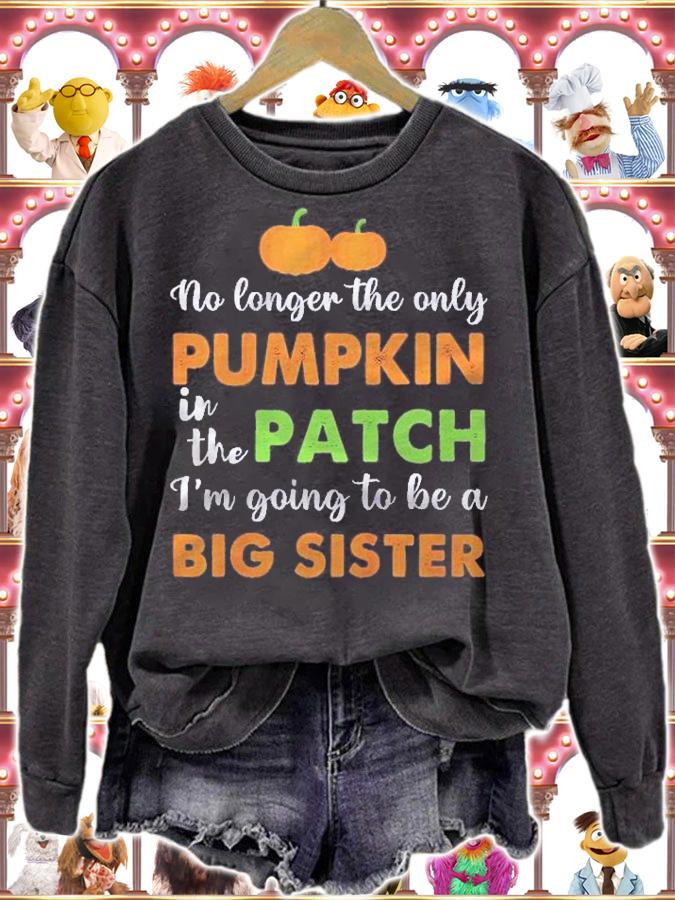 Kids Big Sisters Funny Halloween Pregnancy Announcement shirt t-shirt sweatshirt