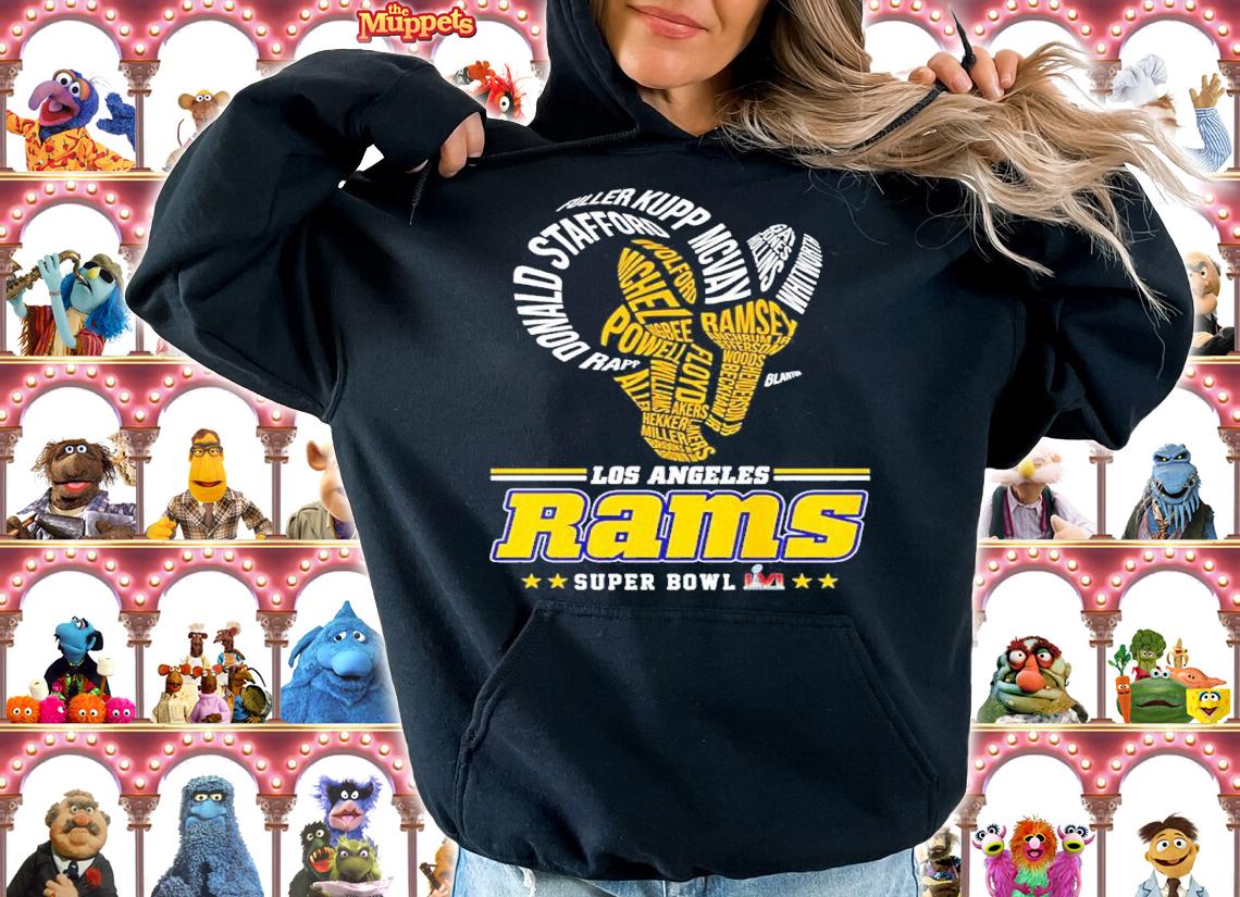 Los Angeles Rams Super Bowl LVI logo shirt t-shirt hoodie