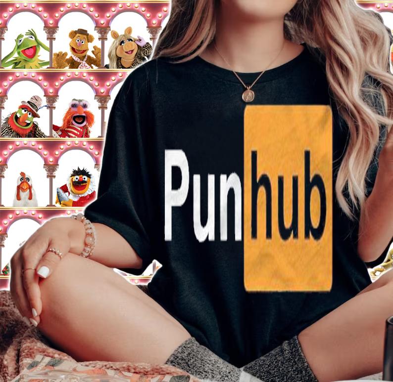 Mens Pun Hub Funny Dad Jokes Shirt t-shirt
