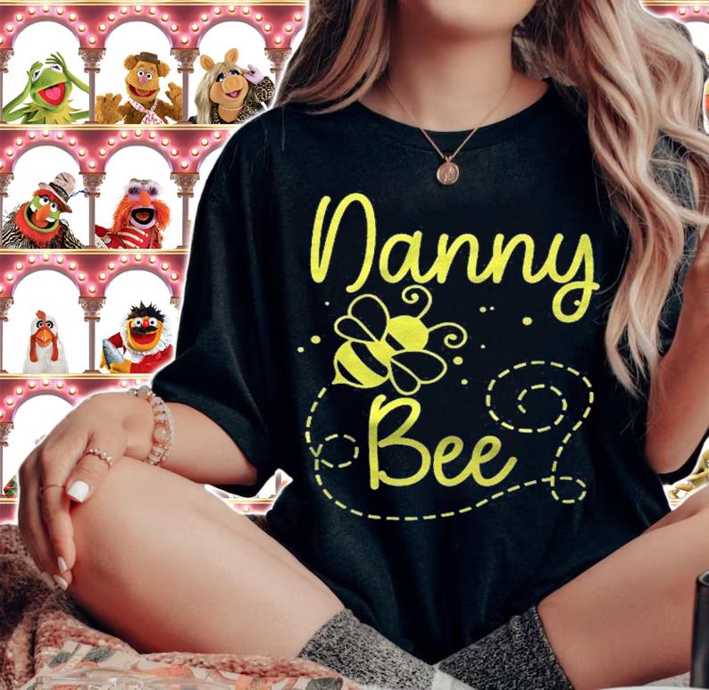 Nanny Bee Cute Men Women Funny Shirt t-shirt