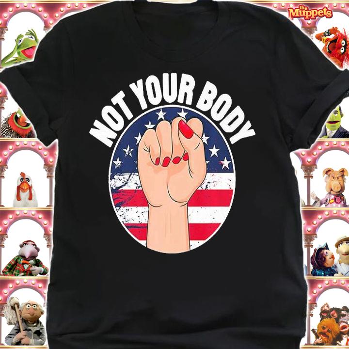 Pro Choice Reproductive Rights My Body My Choice Uterus Not Your Body T-Shirt t-shirt