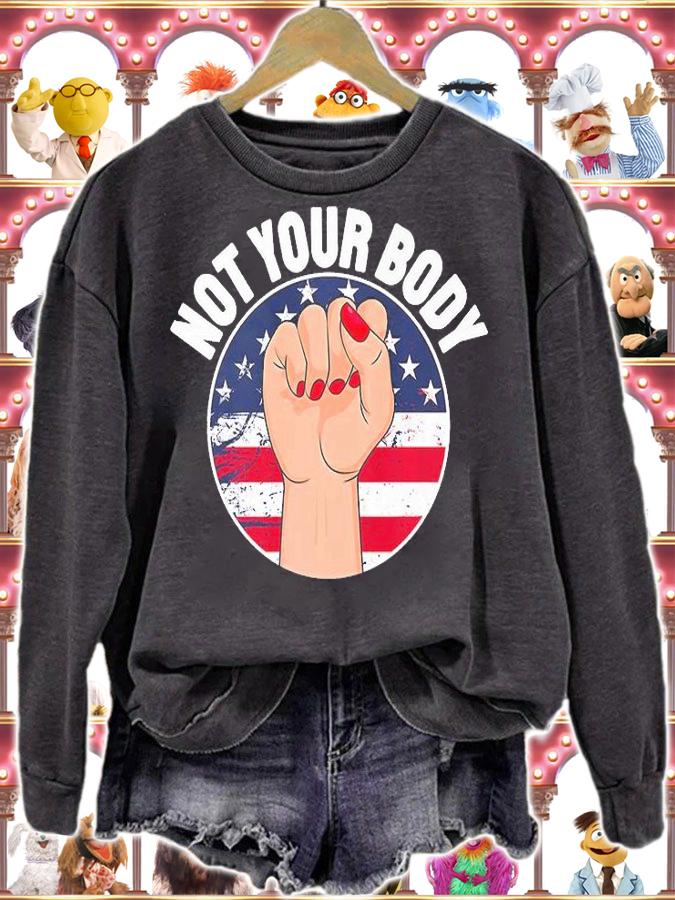 Pro Choice Reproductive Rights My Body My Choice Uterus Not Your Body T-Shirt t-shirt