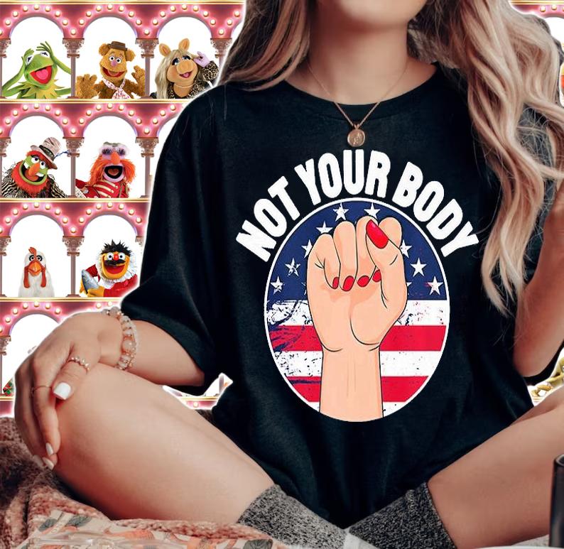 Pro Choice Reproductive Rights My Body My Choice Uterus Not Your Body T-Shirt t-shirt