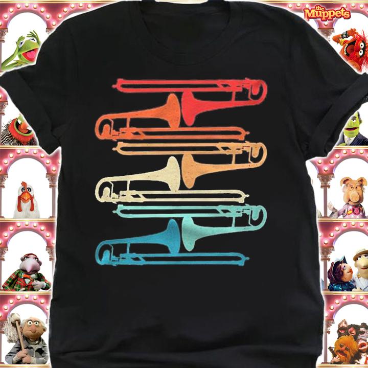 Retro Trombone Pullover Trombone Lover Shirt t-shirt