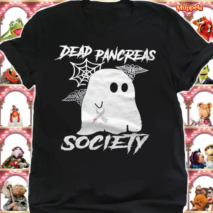 Dead Pancreas Society Funny Ghost Halloween Pancreas Diabetes Classic Shirt t-shirt shirt