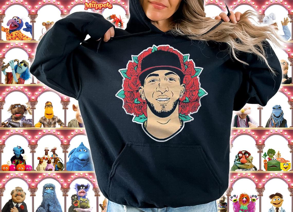 Eddie Rosario rose T-shirt t-shirt