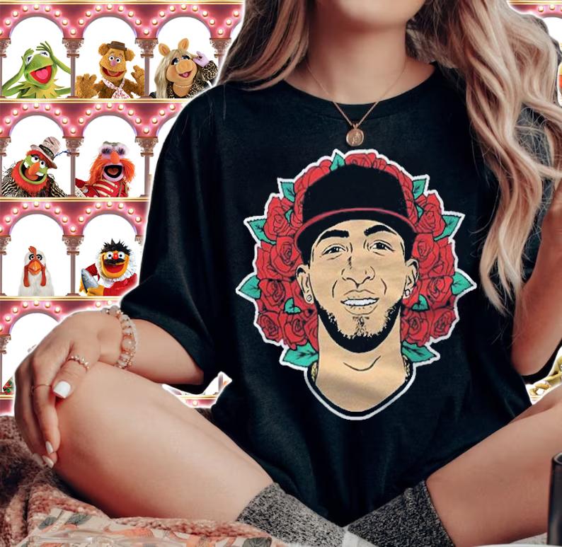 Eddie Rosario rose T-shirt t-shirt