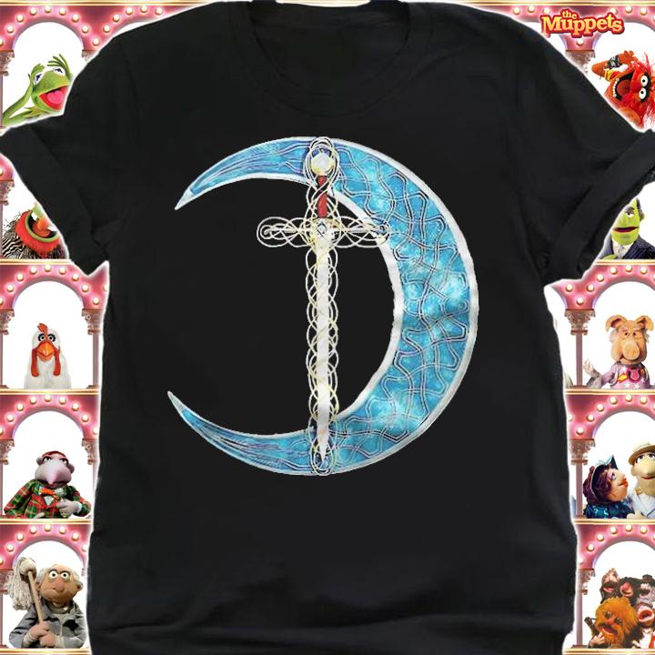 Fantasy Moon and Celtic Sword T-shirt t-shirt