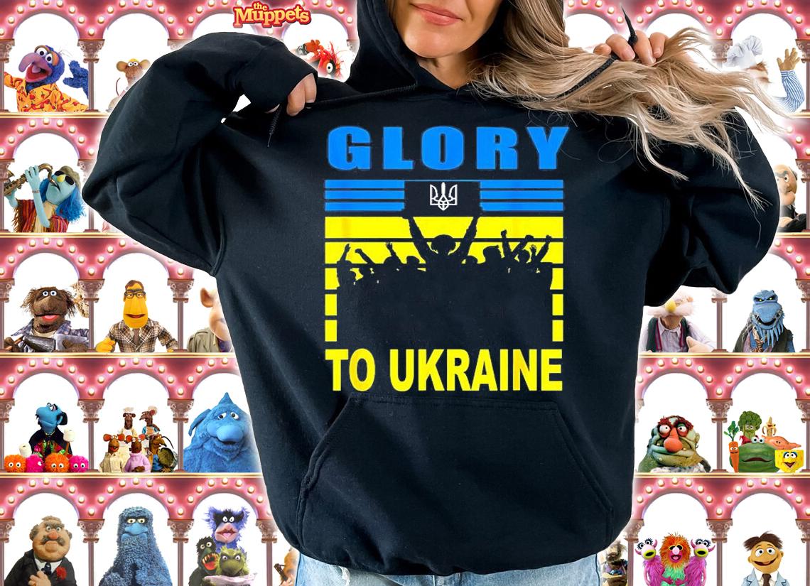 Glory To Ukraine I Stand With Ukraine Ukrainian Freedom Free Ukraine T-Shirt t-shirt hoodie
