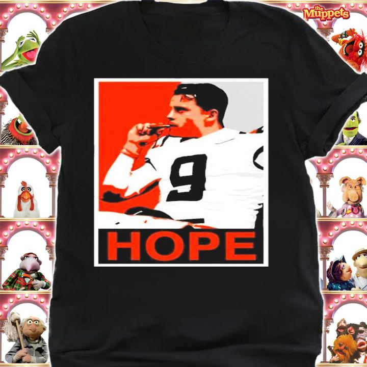 Joe Burrow Smoking Cigar Hope Shirt t-shirt