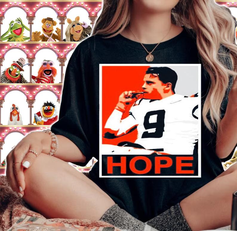 Joe Burrow Smoking Cigar Hope Shirt t-shirt