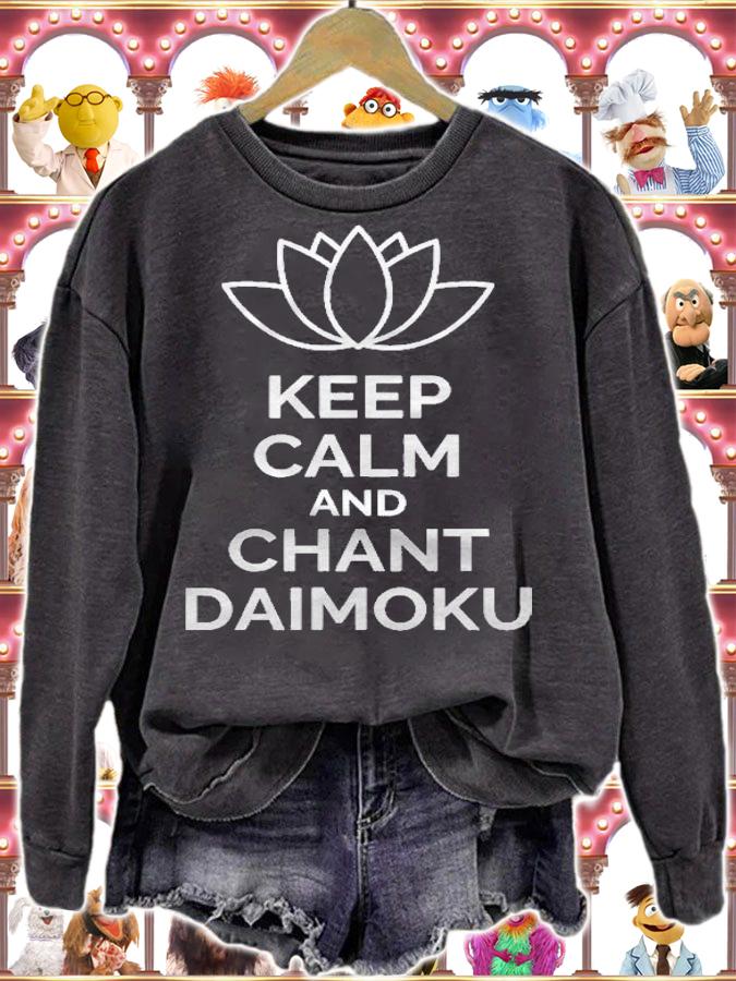 Keep Calm And Chant Daimoku Nam Myoho Renge Kyo Shirt t-shirt