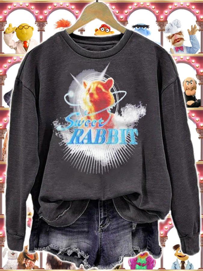 Marvel guardians rocket raccoon sweet rabbit shirt t-shirt sweatshirt