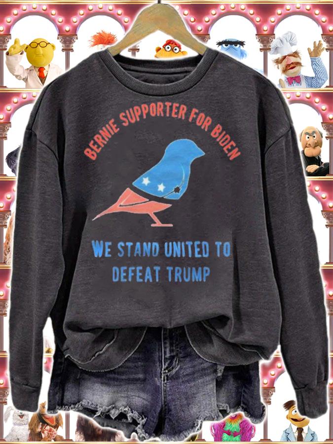 F Joe Biden bernie Supporter For Biden T-Shirt t-shirt sweatshirt