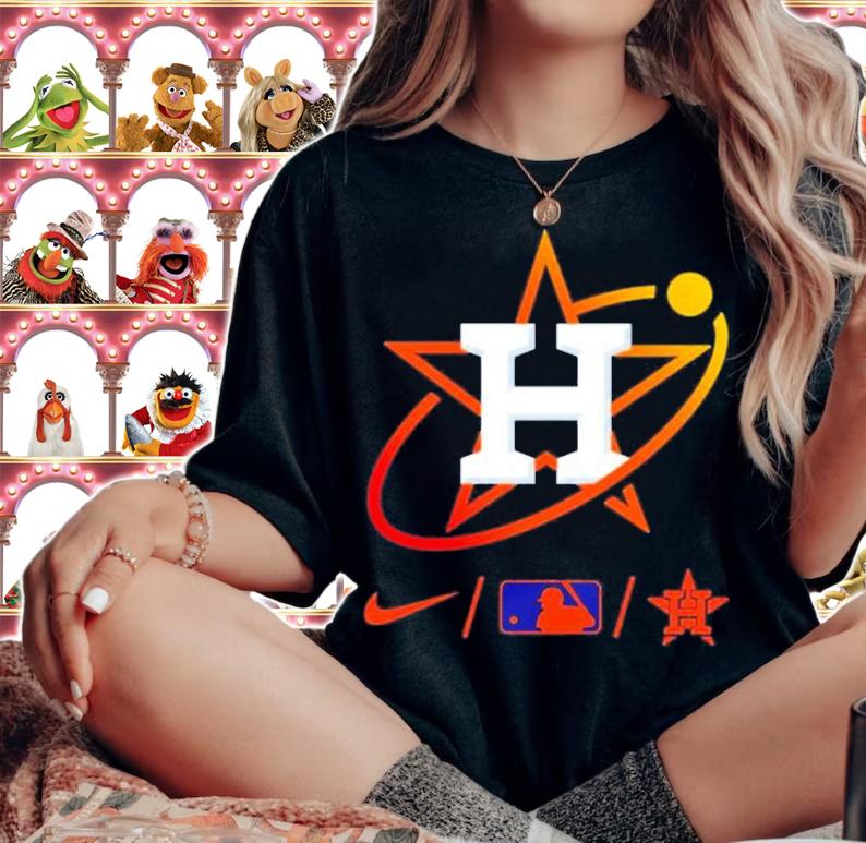 Houston Astros Space City Houston Astros 2022 City Connect Velocity Performance Shirt t-shirt woman shirt