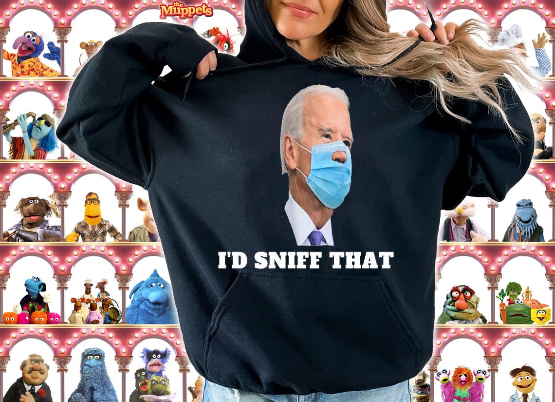 I'd Sniff That Joe Biden Mask Funny T-Shirt t-shirt