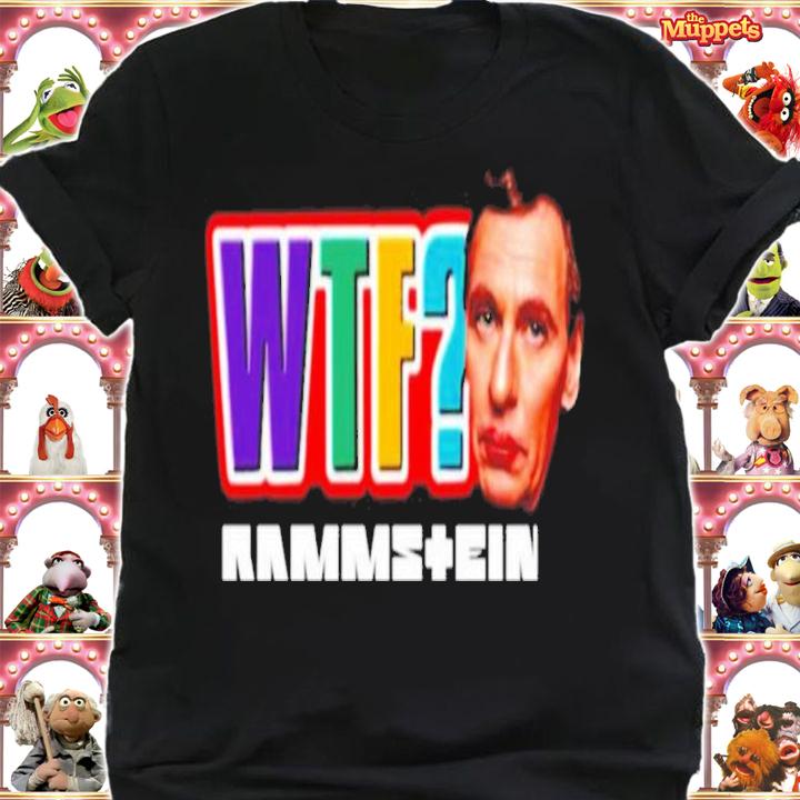 Rammstein Zick Zack WTF Rammstein Shirt t-shirt shirt