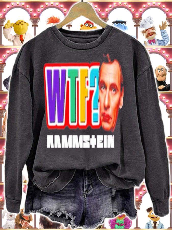 Rammstein Zick Zack WTF Rammstein Shirt t-shirt sweatshirt