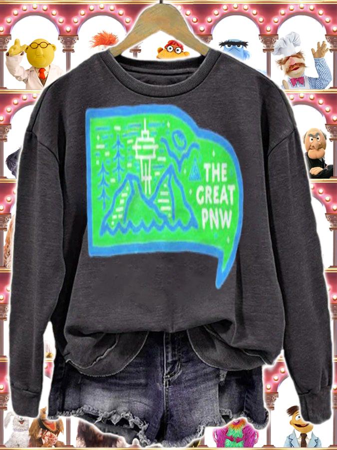 Seattle Seahawks the great pnw T-shirt t-shirt sweatshirt