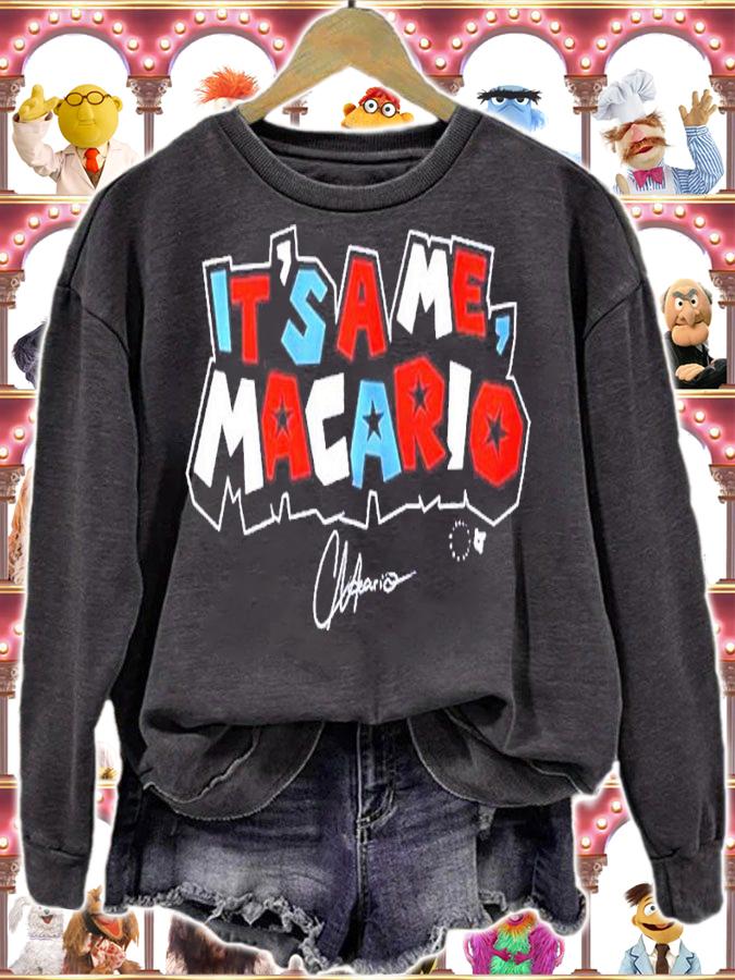 Catarina Macario It's A Me Macario Shirt sweatshirt