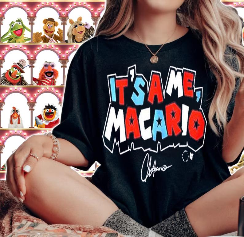 Catarina Macario It's A Me Macario Shirt woman shirt