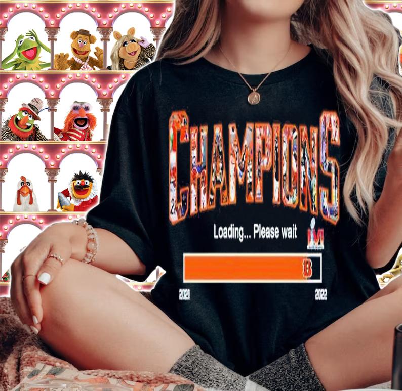 Cincinnati Bengals Champions Loading Please Wait Shirt woman shirt