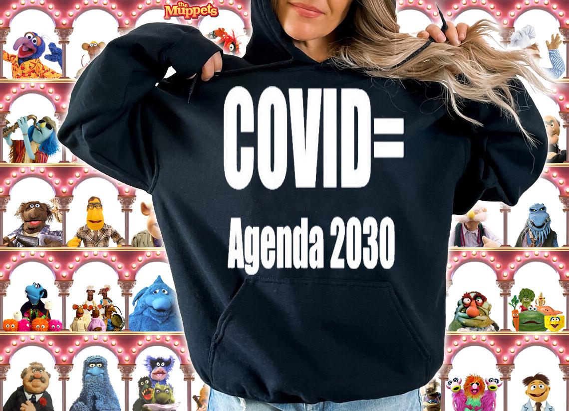 Covid Agenda 2030 T-Shirt hoodie