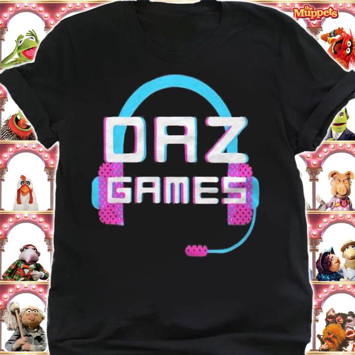 Daz games headphone T-shirt shirt