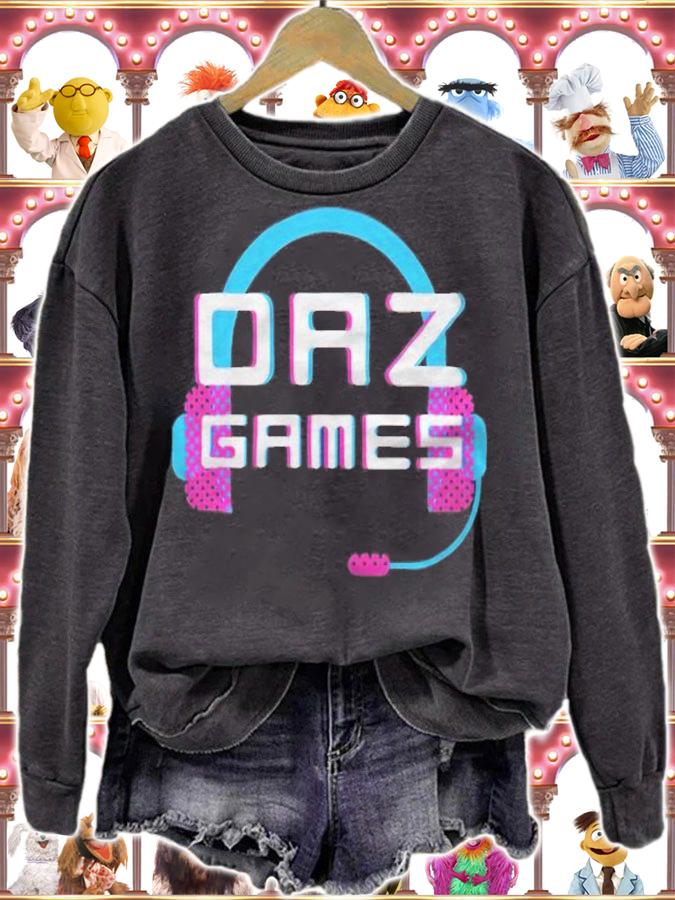 Daz games headphone T-shirt sweatshirt