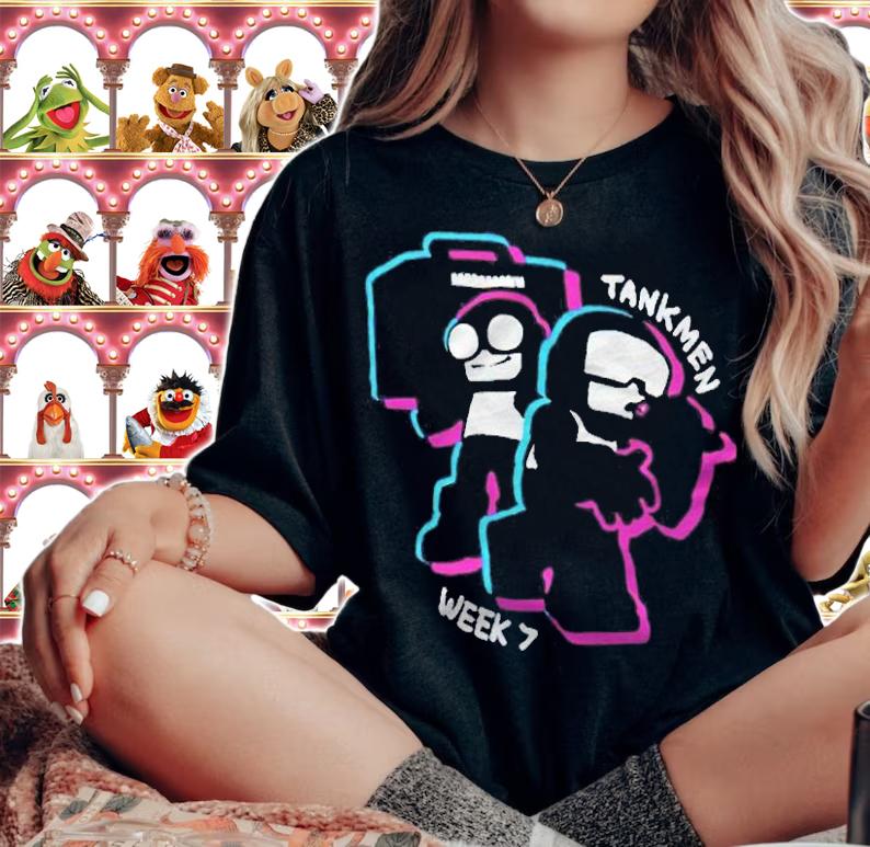 Friday Night Funkin' Tankman Week 7 T-shirt woman shirt
