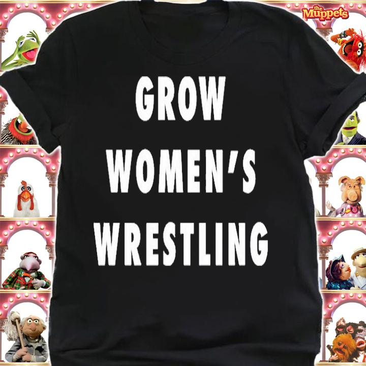 Grow Womens Wrestling Bridge The Divide T-Shirt shirt