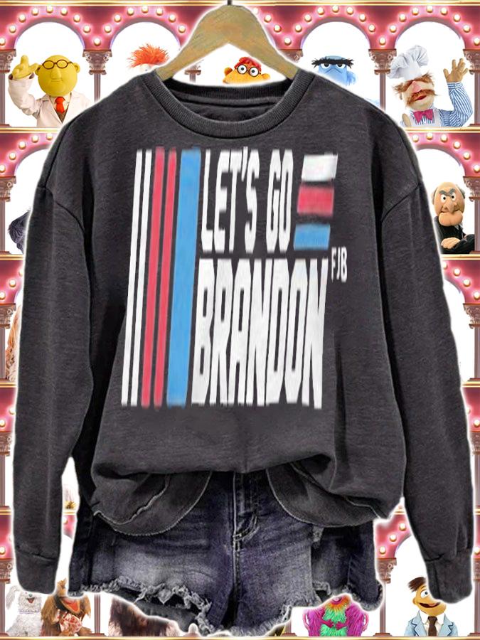 Hot let's Go Brandon Funny Meme FJB #1 Rap Song America T-Shirt sweatshirt