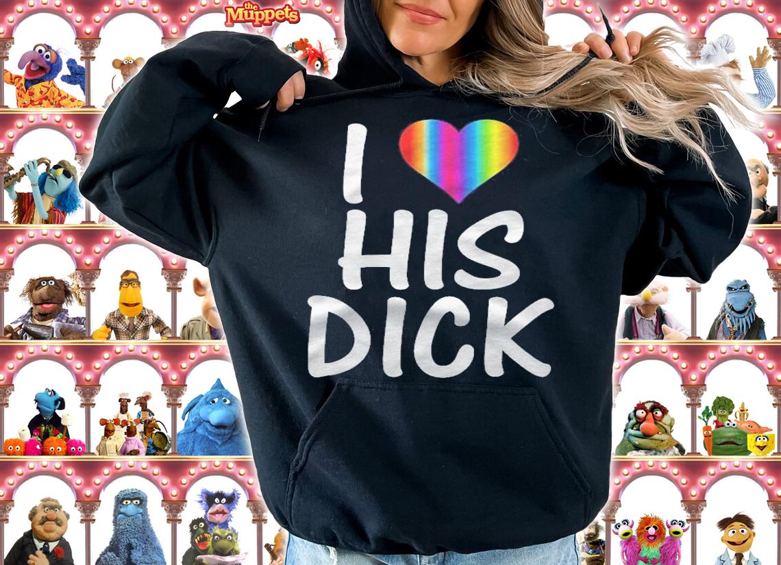 I Heart His Dick Boyfriend Girlfriend Shirt hoodie