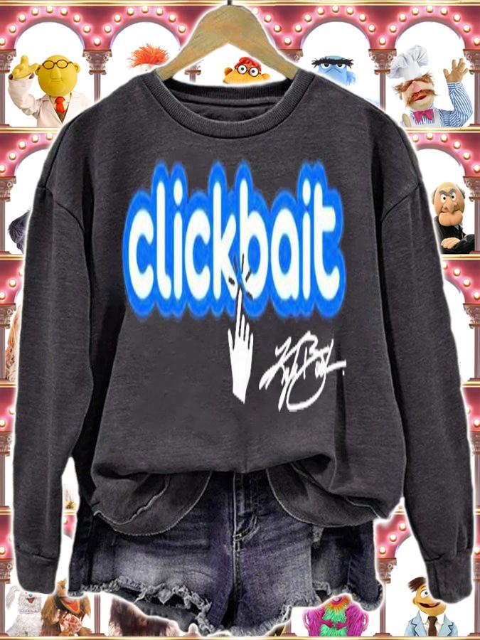 Kyle Busch Clickbait Signature T-Shirt sweatshirt