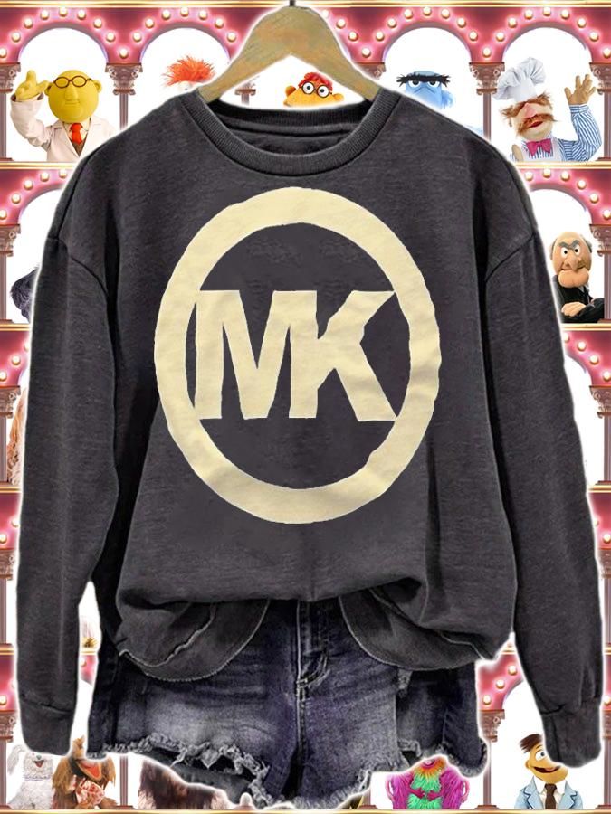 Michael Kors circle logo T-shirt sweatshirt