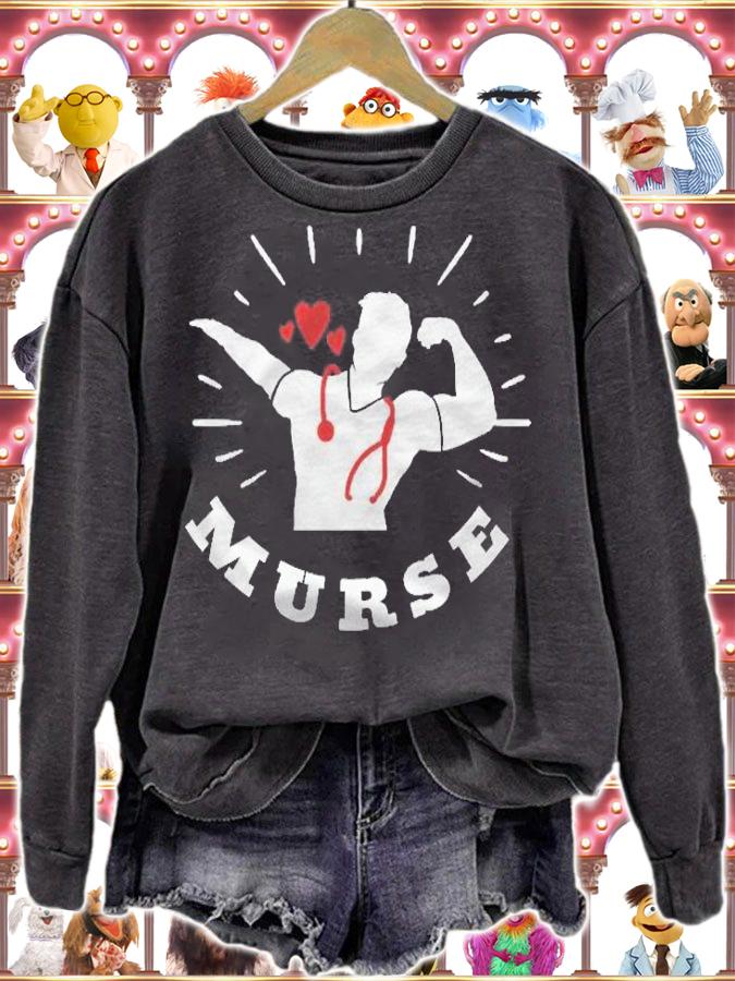 Murse Life Gift Funny Male Nurse Gifts Pullover Shirt sweatshirt