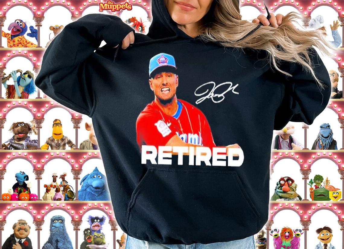 oe Panik Retired MLB Signature T-Shirt hoodie