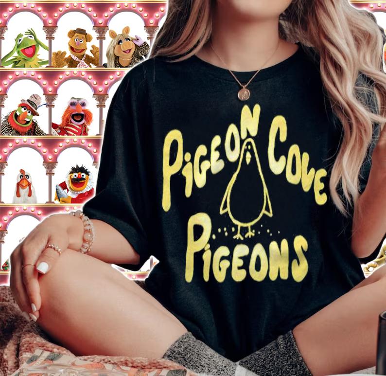 Pigeon cove pigeons funny T-shirt woman shirt