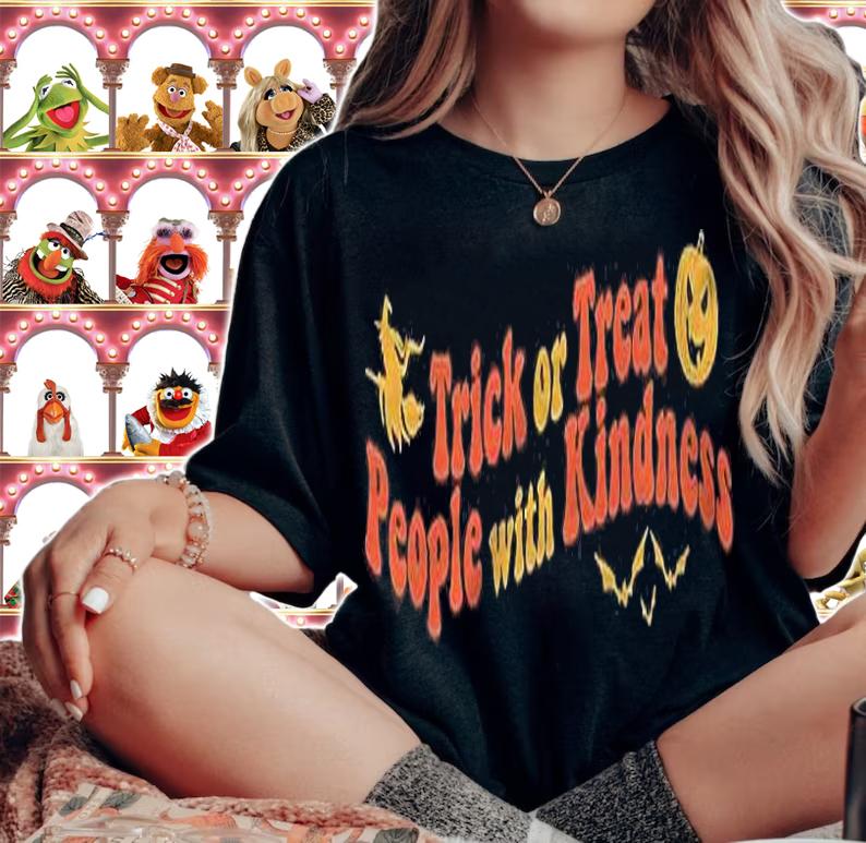 Trick Or Treat People With Kindness Halloween Shirt Premium Shirt woman shirt